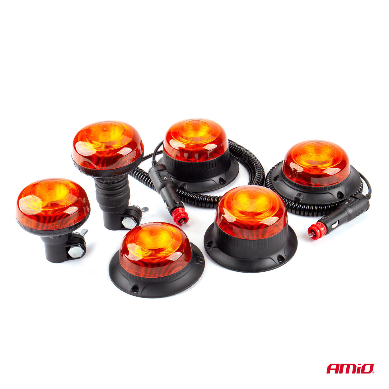 LED-advarselslygter til 12-24 V