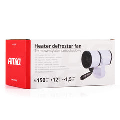 12V автомобилен отоплител 150W с вентилатор и функция за размразяване 