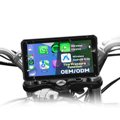 GPS екран за мотоциклет с безжични Apple CarPlay и Android Auto 