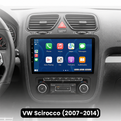 VW Scirocco 2008-2014 - 9" радио с Apple CarPlay и Android Auto 
