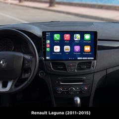 Renault Laguna 2011-2015 - 10,1" радио с Apple CarPlay и Android Auto 