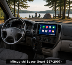 Mitsubishi Space Gear 1997-2007 - 9" радио с Apple CarPlay и Android Auto 