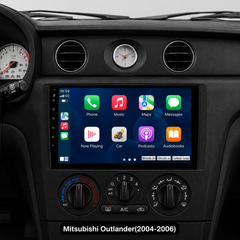 Mitsubishi Outlander 2004-2006 - 9" радио с Apple CarPlay и Android Auto 