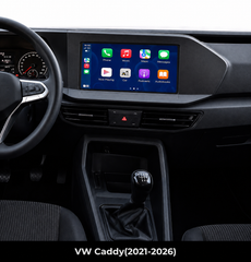 VW Caddy 2021-2026 - 9" радио с Apple CarPlay и Android Auto 
