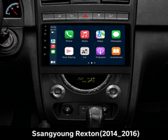 SsangYong Rexton 2014-2016 - 9\" радио с Apple CarPlay и Android Auto 