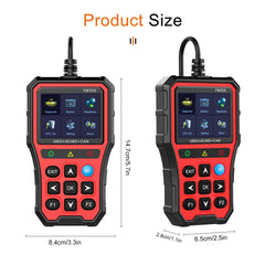 OBD2 четец за кодове за грешки YM529 – диагностичен тестер с Bluetooth и цветен дисплей 