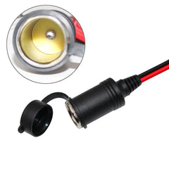 4-метров удължител за запалка 12V/24V – захранващ кабел за автомобил с предпазител 15A 