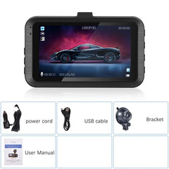3,0" Full HD 1080P видеорегистратор с двойна камера 