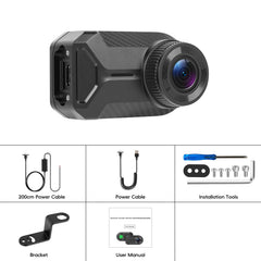Мотоциклетен dashcam камера IP66 – водоустойчив Full HD DVR 