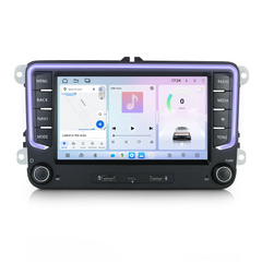 VW PQ35 (2006-2015) Apple CarPlay – 7” радио с амбиентно осветление 