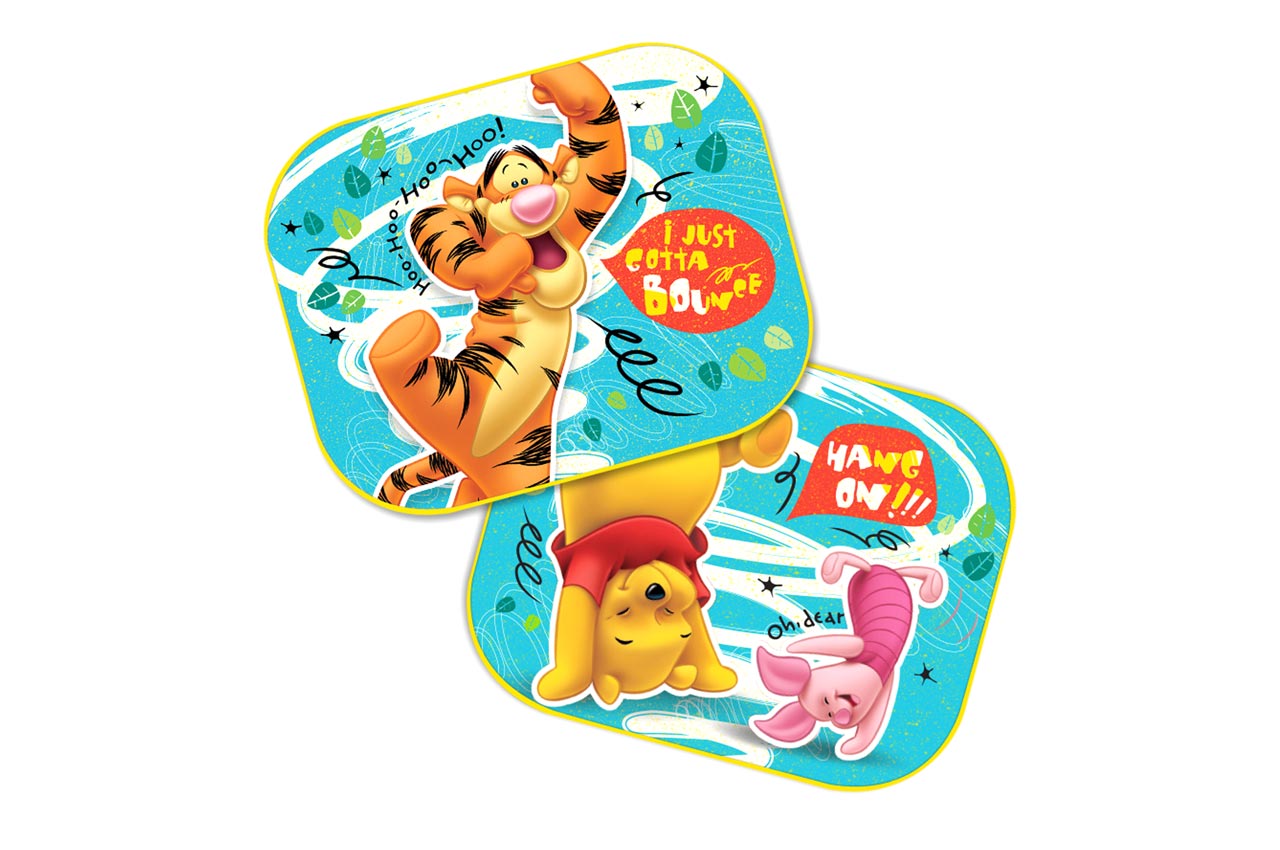 Два сенника за автомобил с мотив Winnie the Pooh